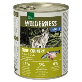 Meilleurs prix pour REAL NATURE WILDERNESS Adult True Country Huhn & Lachs 12x800 g