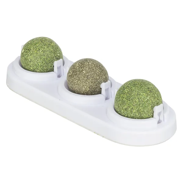 Balle matatabi avec support herbe Trixie (x3) – photo 2