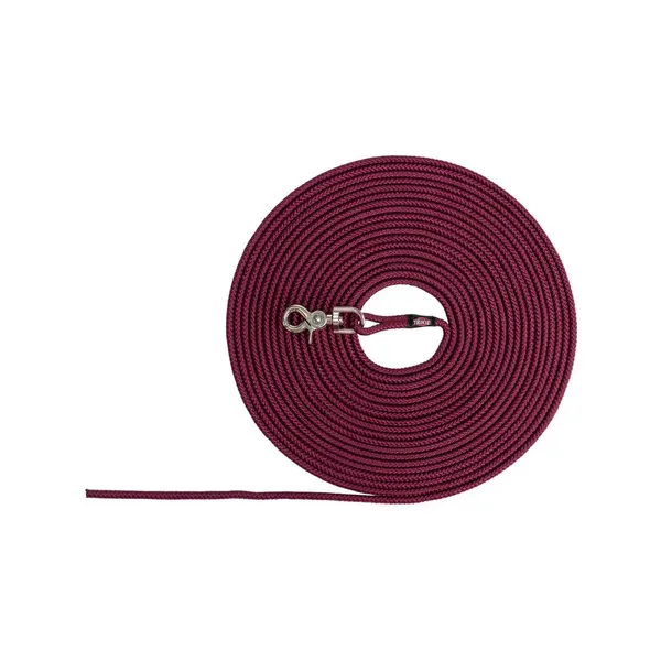 Trixie Laisse à pister Trigger-Snap-Hook S-M, 10 m, Bordeaux (Chien, Général), Collier + laisse – photo 3