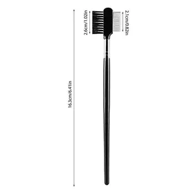 Meilleurs prix pour Brosse pour les yeux des animaux de compagnie, peigne anti-taches de larmes, brosse de toilettage des yeux double face pour éliminer le mucus des seins pour petits chats et chiens black