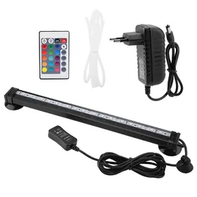 Meilleurs prix pour Kit d'éclairage LED sous-marin à bulles pour aquarium 16 cm avec télécommande