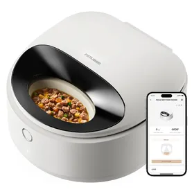 Comparer les prix de Distributeur automatique aliments humides Petlibro Polar - Blanc