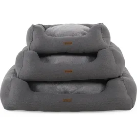 Meilleurs prix pour Panier en chenille pour chien Zolia Buddy - Gris - 47x37x17cm
