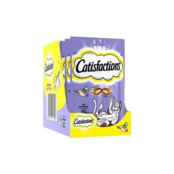 Catisfactions Friandises Au Canard - Pour Chat Et Chaton - 60 G X6 – photo 2
