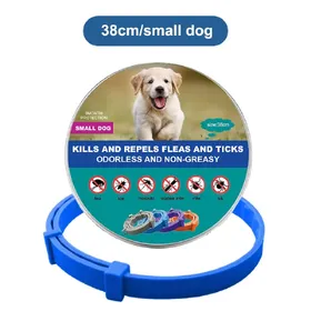 Meilleurs prix pour Nouveau collier pour chat, collier vétérinaire anti-puces et anti-tiques pour chiens et chats, collier antibactérien pour grands et petits chiens~00133