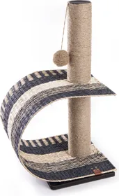 Comparer les prix de Petit arbre à chat black / white tunnel - 74cm - 48x48x74cm