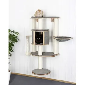 Comparer les prix de Kerbl Arbre à chats mural Dolomit Tofana Pro 117 cm Gris 81542