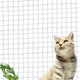 Meilleurs prix pour Filet de Protection Universel Filet de sécurité en Nylon pour balcons, terrasses, Chat, Portes et fenêtres - 3 x 4 m