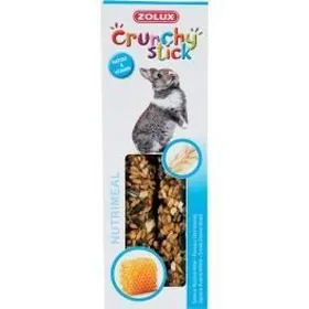 Comparer les prix de Friandise - Crunchy Sticks - Lapin - Avoine/Miel - 115g - Baguettes naturelles pour petits mammifères