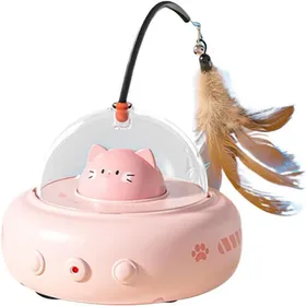 Comparer les prix de 2pcs Jouets interactifs chats – Modes intelligents automatiques – Renforcement lien – pour jeu actif intérieur