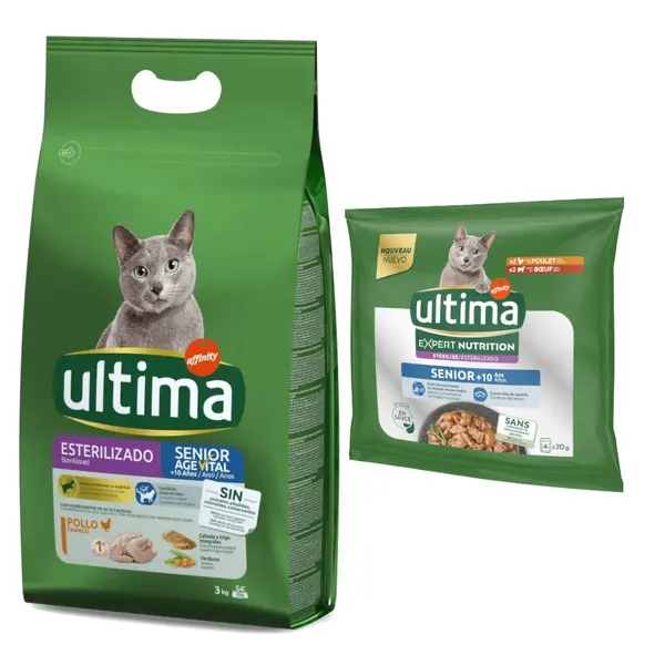 Sterilized Senior Ultima - Croquettes pour chat – photo 2