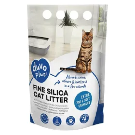 Meilleurs prix pour Litière pour chat citron Duvoplus Premium Silica
