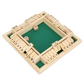 Meilleurs prix pour Plaque de numéro de jeu en bois - Jeu de société - Bois non toxique et inoffensif - Intérieur