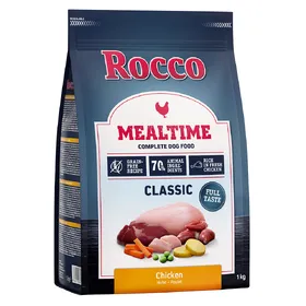 Comparer les prix de 1kg Rocco Mealtime poulet - Croquettes pour chien