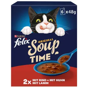 Comparer les prix de Felix Soup sélection de la campagne - Pâtée pour chat