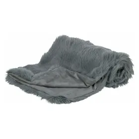 Meilleurs prix pour Couverture pour animaux de compagnie Trixie Elli Gris foncé Polyester 100 × 70 CM