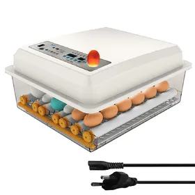 Comparer les prix de Incubateur d’œufs 48 œufs Machine d’incubation de volaille numérique domestique 220V / 12V Dual Power avec