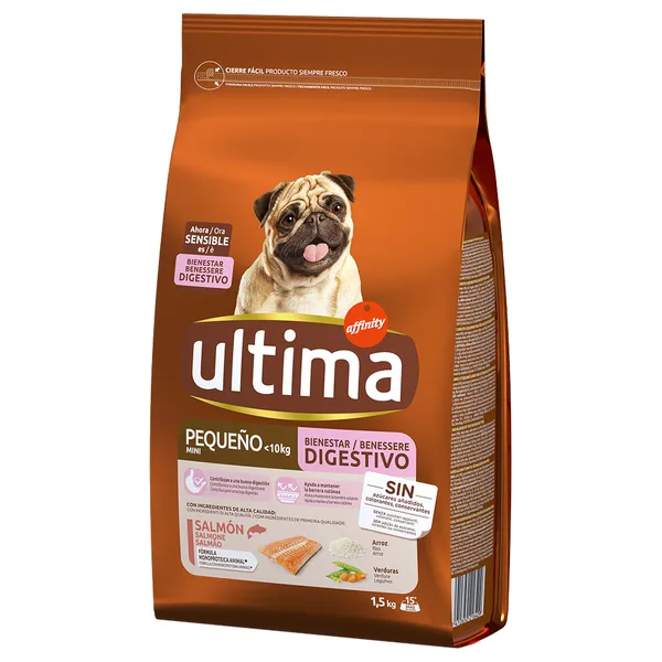 Ultima Mini Sensitive au saumon pour chien – photo 2