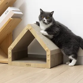 Comparer les prix de Griffoir pour Chat Zolia ScratchHouse - 41x29x37cm