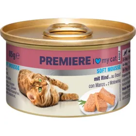 Comparer les prix de PREMIERE Soft Mousse Bœuf 18x85 g