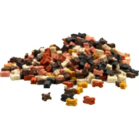 Meilleurs prix pour Friandise Candy training bones mix - 1,8kg