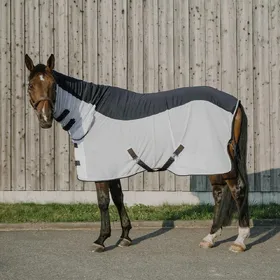 Comparer les prix de Chemise anti-mouches pour cheval Equithème Equithème Flycool Combo