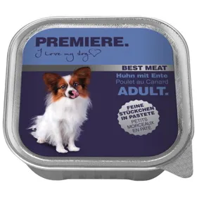 Meilleurs prix pour PREMIERE Best Meat Adult Canard et poulet 16x100 g