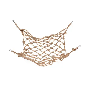 Meilleurs prix pour Filet d'escalade suspendu pour oiseaux Échelle de corde d'escalade pour oiseaux avec crochets pour perroquets cacatoès perruches calopsittes L brown