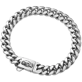 Meilleurs prix pour Collier Robuste en Métal Solide Chaîne Cubaine pour Chien Collier pour Animaux en Acier Inoxydable Pour Grands Chiens Pitbull Bulldog Argent Or Collier d'Exposition (as the picture,10inch (25.4cm)) gray