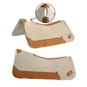 Comparer les prix de Tapis de selle pour cheval 3/4 en feutre de laine Pool's