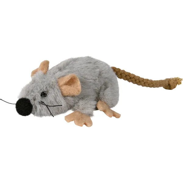 lot de 3 souris en peluche Trixie avec menthe à chat – photo 3