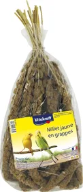 Meilleurs prix pour VITAKRAFT Millet jaune en grappes pour oiseaux domestiques - Lot de 2x 250g