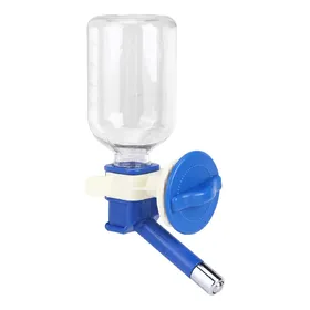 Comparer les prix de Buvette pour animaux de compagnie Chien Cage Suspendu Fontaine à eau Distributeurs Balle Chat Bouteille à boire white