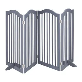Meilleurs prix pour Relaxdays Barrière de sécurité non fixe, pliable, avec pieds, H x L :92 x 205 cm, pour chiens et enfants, grise