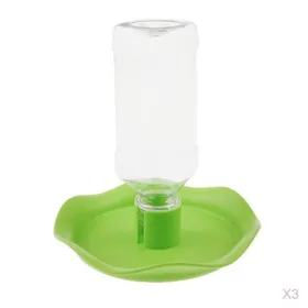 Meilleurs prix pour Distributeur Deau Automatique 3 Pièces pour Tortue Reptile pour Animaux de Compagnie