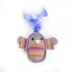 Comparer les prix de Jouet peluche pour chat poussin Martin Sellier
