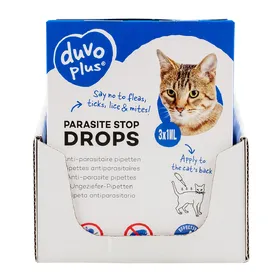 Comparer les prix de Antiparasite pour chat en gouttes Duvoplus