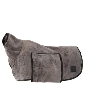 Meilleurs prix pour Peignoir pour chien BR Equitation - Gris - L