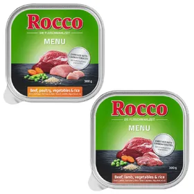 Comparer les prix de Rocco Menu - Pâtée pour chien