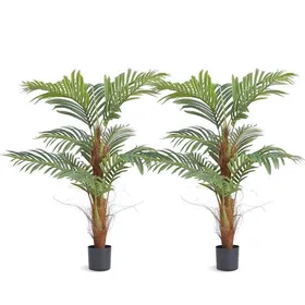 Comparer les prix de Arbre Artificiel - VEVOR - Arbre Artificiel Palmier à Noix de Bétel Plante Artificielle 800x1219 mm