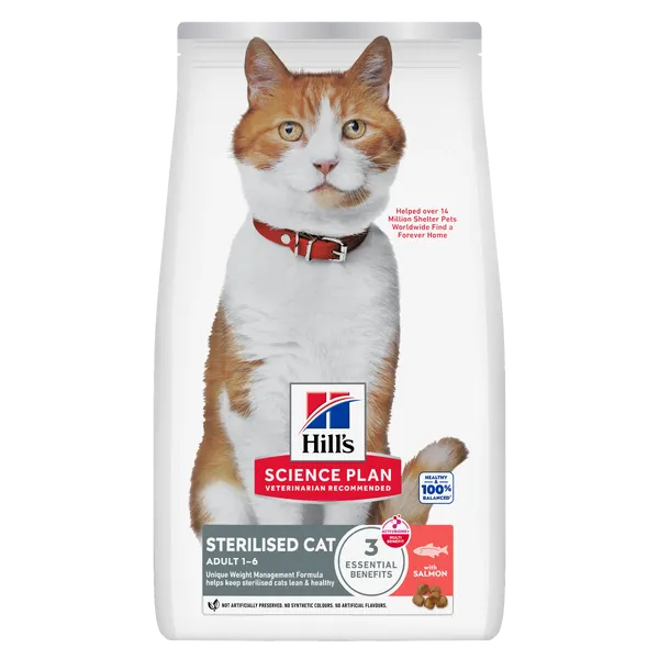 Hill's Science Plan Croquettes pour chat, Adult, Sterilised 1,5kg – photo 4