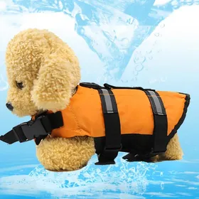 Meilleurs prix pour Gilet de sauvetage pour chien Gilet Sécurité Maillot de bain Préservateur Avec Bandes Réfléchissantes/Ceinture Réglable Pour Chien (orange,S for 2-5kg) orange
