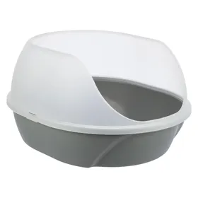 Meilleurs prix pour Bac A Litiere Trixie Simao - Haut Rebord - 48 × 30 × 58 Cm - Gris