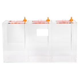 Comparer les prix de Réservoir de Stockage de Pompe Doseuse en Acrylique Transparent Tonneau Titration Aquarium white