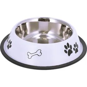 Comparer les prix de Gamelle blanche anti-dérapante ZOLIA PERLY - plusieurs tailles disponibles - L - 1,8L - Ø21cm