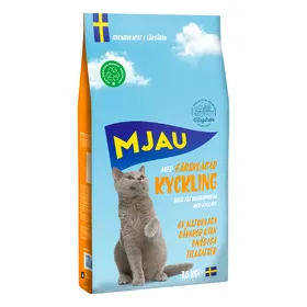 Meilleurs prix pour 2x7.5kg Mjau Poulet croquettes pour chat