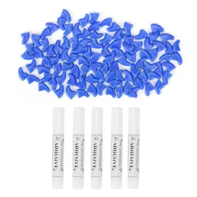 Meilleurs prix pour 100PCS Protège-ongles souples pour chat, Sûr, Anti-griffures, Protecteur de griffes pour patte de chien, Couvertures décorativesBleu XS XS