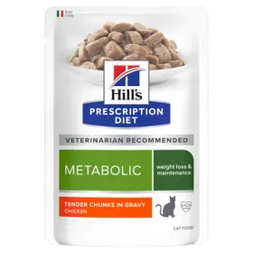 Meilleurs prix pour Hill's Prescription Diet Metabolic Weight Management Mini au poulet Volaille 12x85 g