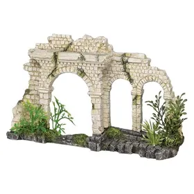 Meilleurs prix pour Décoration d'aquarium arches dans muraille avec plantes Nobby Pet
