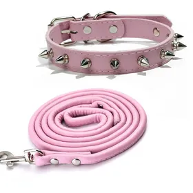 Comparer les prix de Harpe à pointes cloutées en cuir colliers de chien Pu pour petits moyens grands chiens collier pour animaux de compagnie Rivets Anti-morsure produits pour animaux de compagnie sangle de cou (as the picture,S)